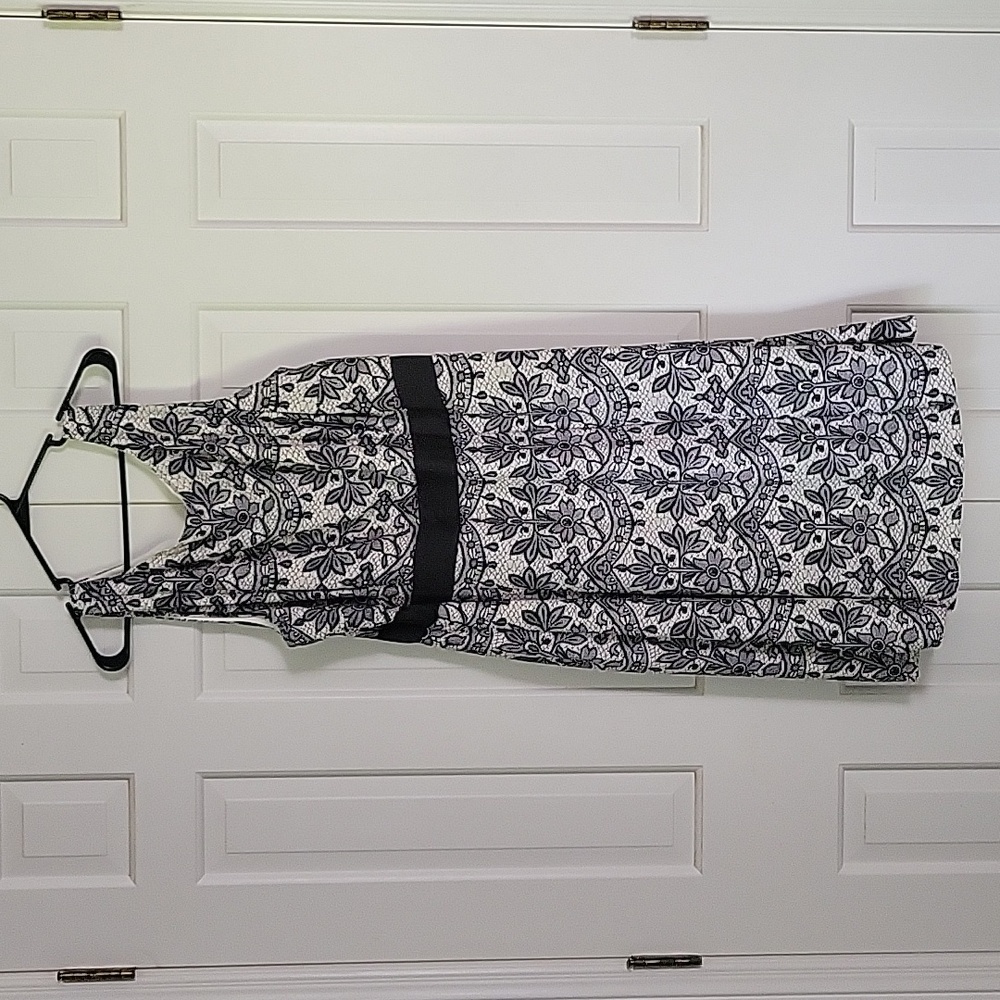 Yellow Star women's sleeveless floral print dress sz 3x